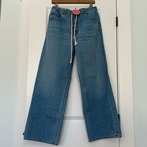 BNWT Mother Denim “Snacks” ‘Fun Dip Nerdy’ drawstring jeans 29